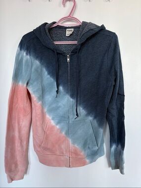PINK Victoria's Secret Heathered Gray Fleece Pullover